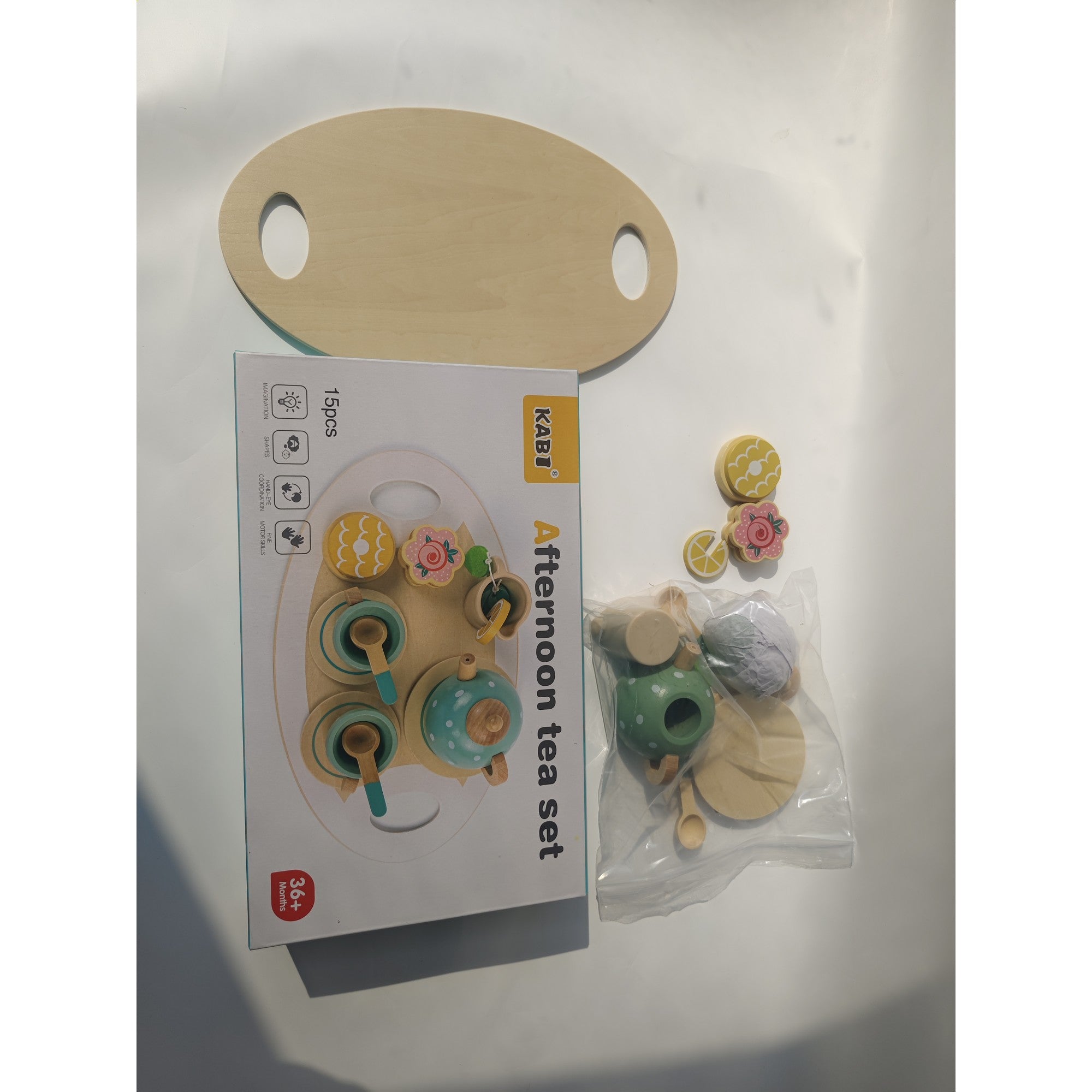 Set Ceai Flippy din Lemn, 15 Piese, Multicolor Pastel - Default Title (5) [ps:5b96324b-02a3-4075-a441-14dc47bafcda]