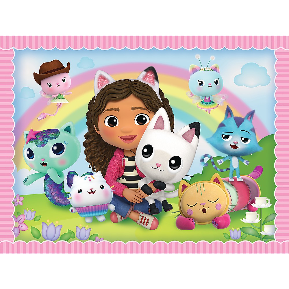 PUZZLE TREFL 2IN1 MEMO GABBYS DOLLHOUSE GABI SI PRIETENII EI - Imagine 2 [ps:d94d7bfe-9ed0-40de-abe1-49f619fe9fff]