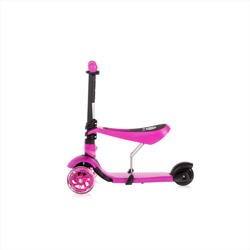 Trotinetă Copii Lorelli Junior Smart Plus, Blue & Green - Pink new (5) [ps:7a9a6385-7747-45de-ba4a-9ff77e37f4c8]