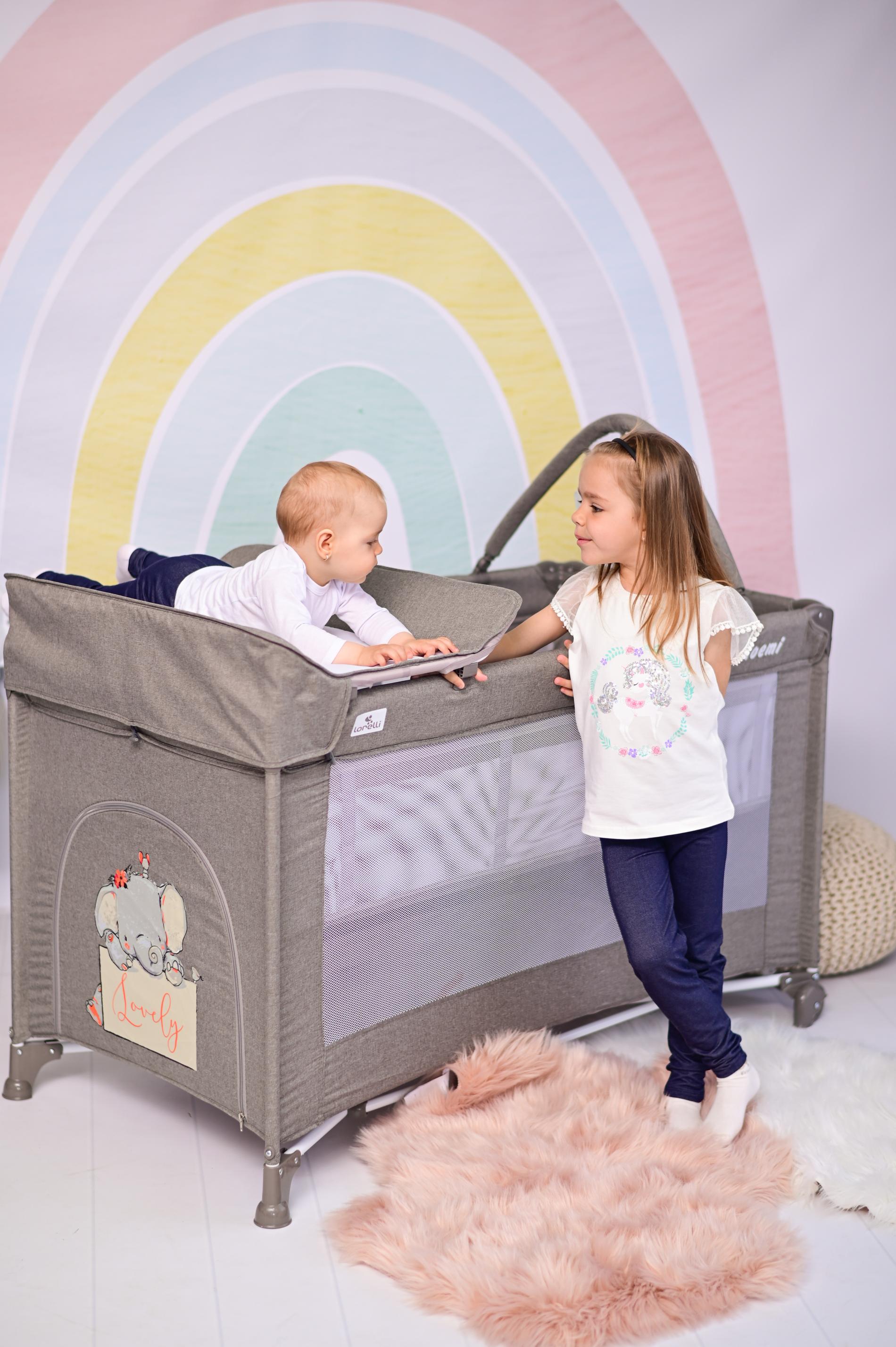 Patut pliabil Noemi Plus, 2 nivele cu accesorii - Imagine 5 [ps:8c537aac-983b-412e-8158-b53b36f4935b]