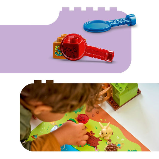 LEGO DUPLO Pădurea Descoperirilor cu Animale Sălbătice 10480 - LEGO DUPLO PADUREA DESCOPERIRILOR CU ANIMALE SALBATICE 10480 (5) [ps:1ab34061-8d66-49de-8544-543d0b6d9318]