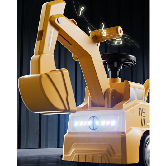 Excavator Manual Flippy pentru Copii, Albastru, 3 ani - Galben (5) [ps:3ece5f48-bc48-495e-b9c5-74fac9bbbb20]
