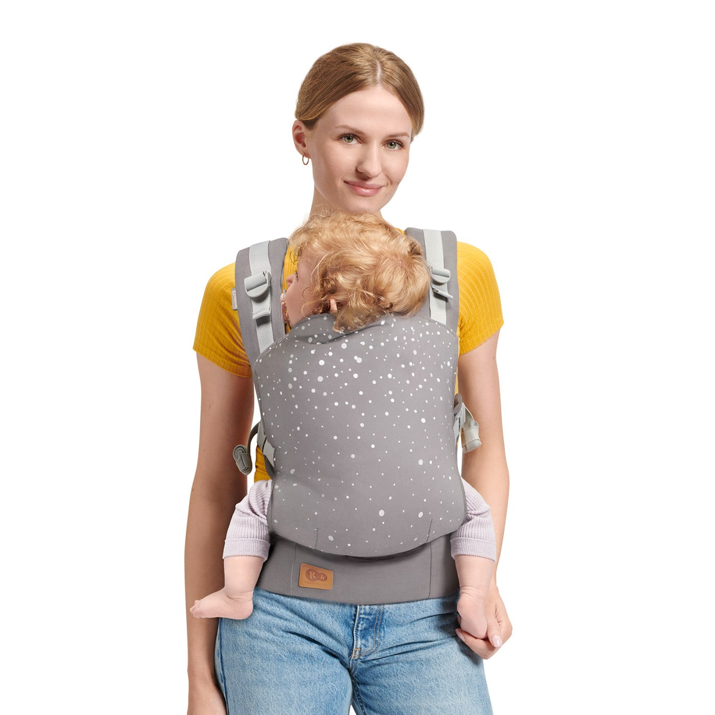MARSUPIU ERGONOMIC KINDERKRAFT NINO, PANA LA 20 KG, - Gri