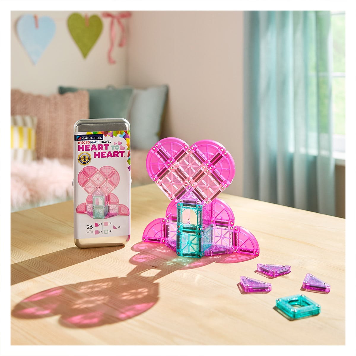 MAGNA-TILES Heart to Heart Travel Set - Jucărie Construcție - Default Title (5) [ps:8b865152-f315-4d62-805b-39f9303ae483]
