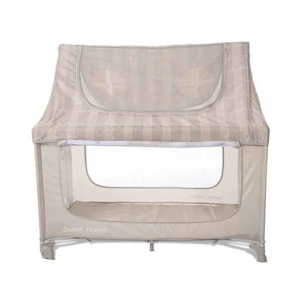 Pătuț Pliabil Lorelli Sweet Home, 2 Nivele, Beige - Beige (5) [ps:0bd1ea94-10e8-4d9c-859d-5a1ef5c2b211]