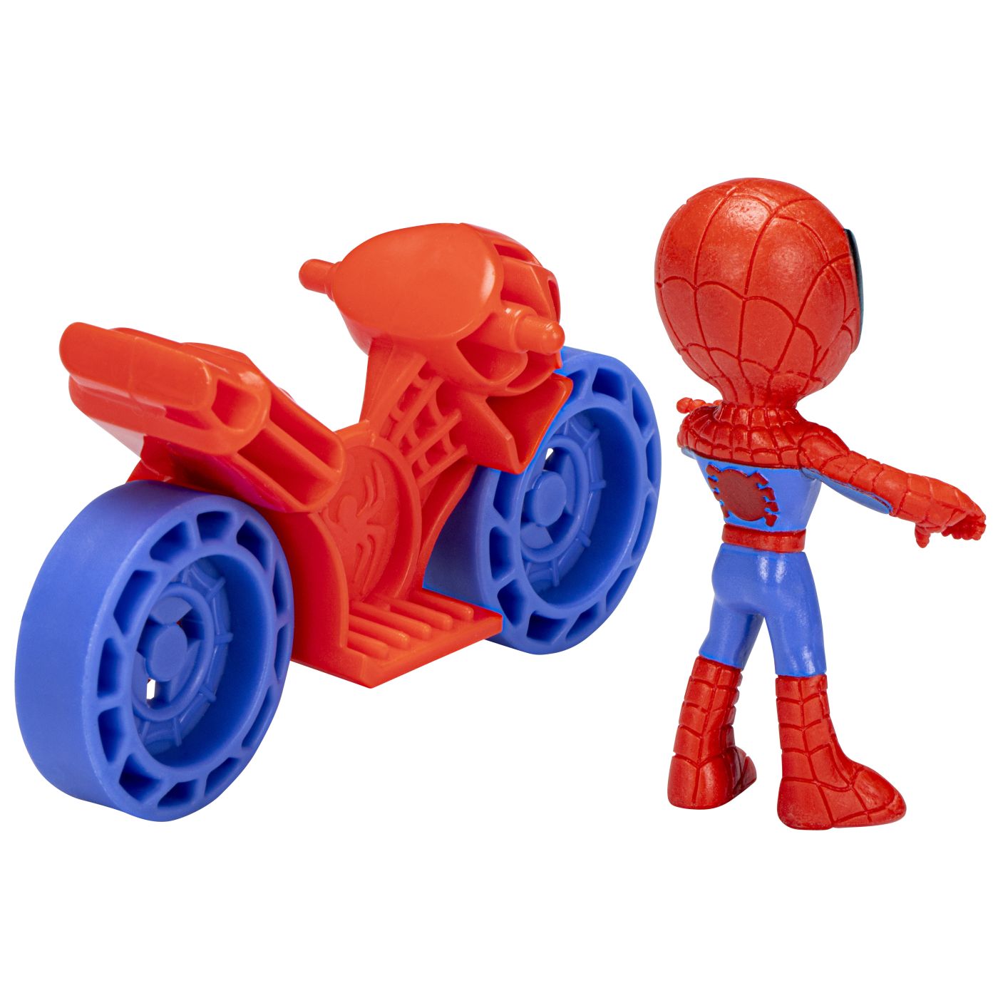 SPIDERMAN SET MOTOCICLETA SI FIGURINA SPIDEY 6CM [ps:d3f5043d-1415-4bf7-b065-1f9d3a049d09]