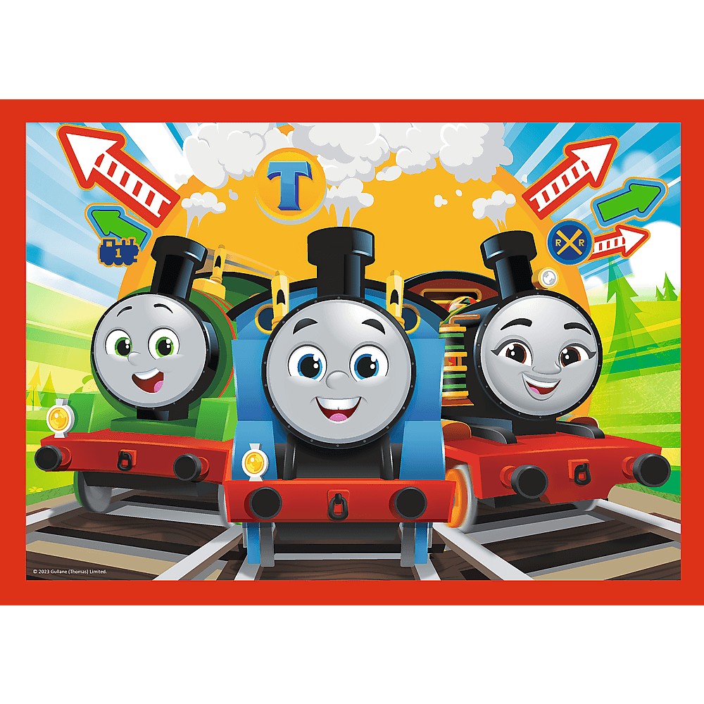 PUZZLE TREFL 4IN1 THOMAS TRENULETELE AMUZANTE - Imagine 4 [ps:e86f3159-9731-4d8a-b400-2719941dab9d]
