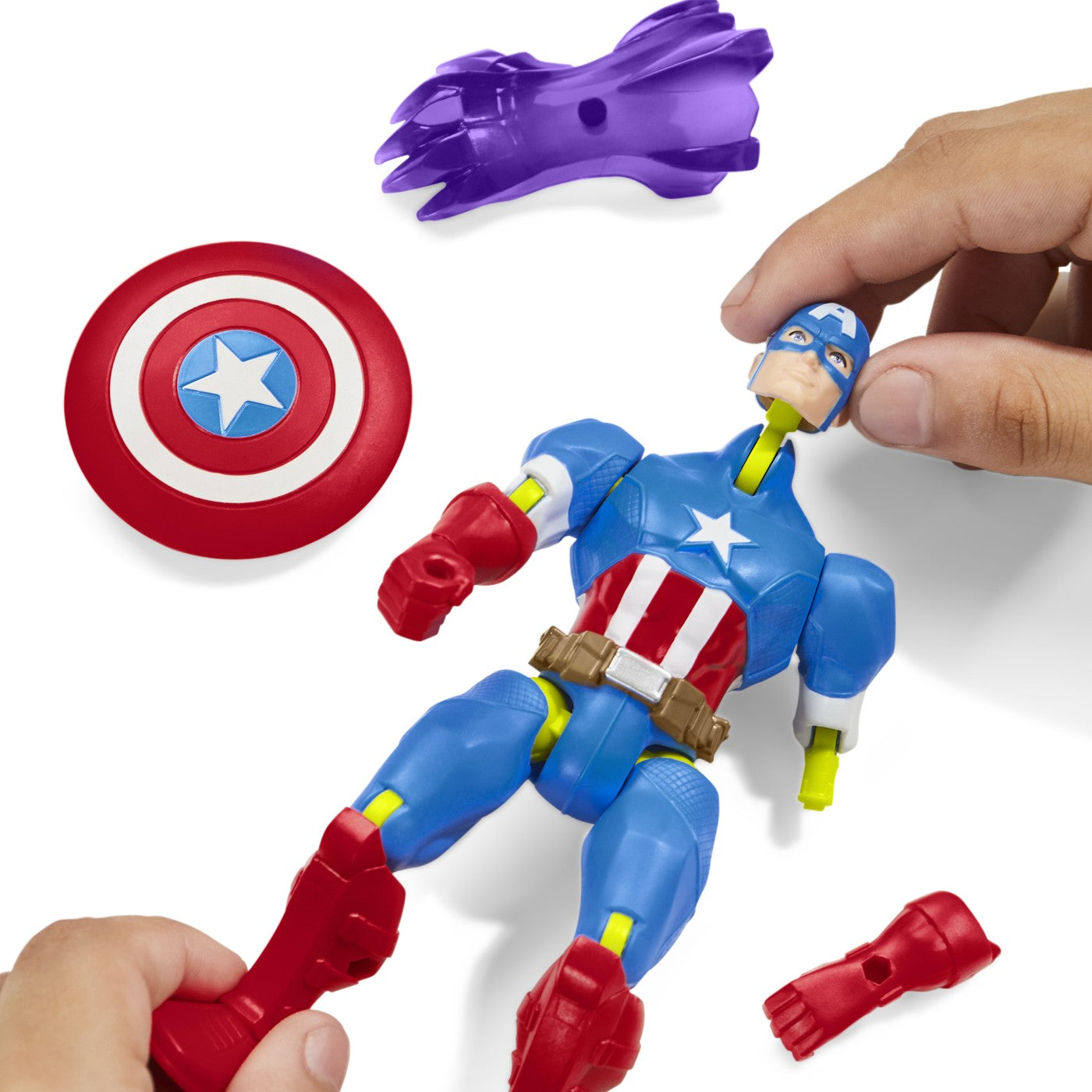 MARVEL AVENGERS MIX MASHERS FIGURINA CAPITAN AMERICA - Imagine 4 [ps:100251cb-6f0c-44f5-a196-fd26abd50d0f]