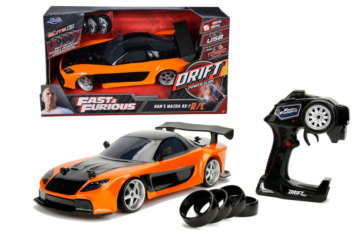 Mașinuță RC Jada Fast & Furious Mazda RX-7 1:10 - Default Title (5) [ps:b1ef761a-377e-4779-b348-08af3f532ba9]