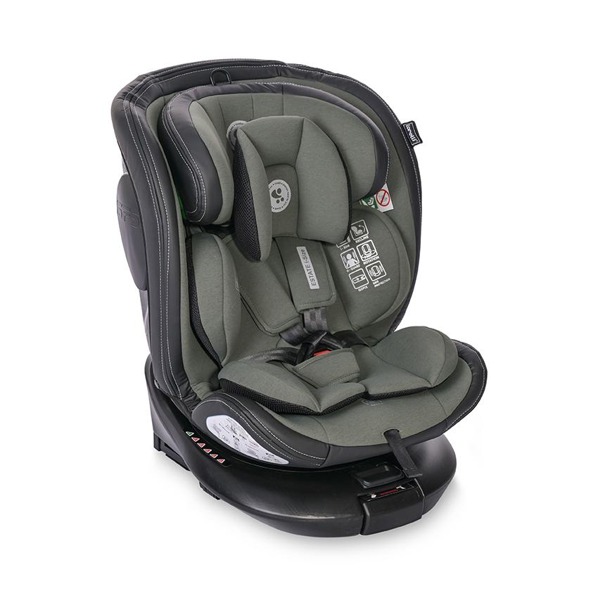 Scaun Auto Lorelli Estate i-Size, Baza Rotativă, Grey - Green (5) [ps:a0eecef6-aaa9-4fd3-b4e7-daa8e6f44a5b]