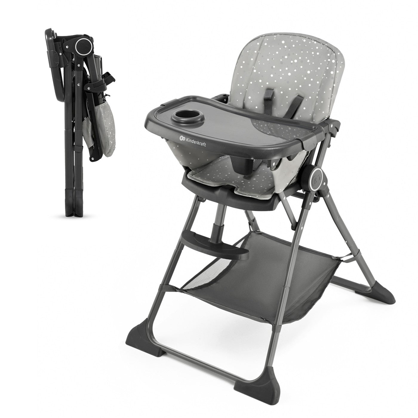 SCAUN DE MASA KINDERKRAFT FOLDEE, PLIABIL, GREY [ps:74d7ced8-8e64-47c7-ad08-b5131223ca28]