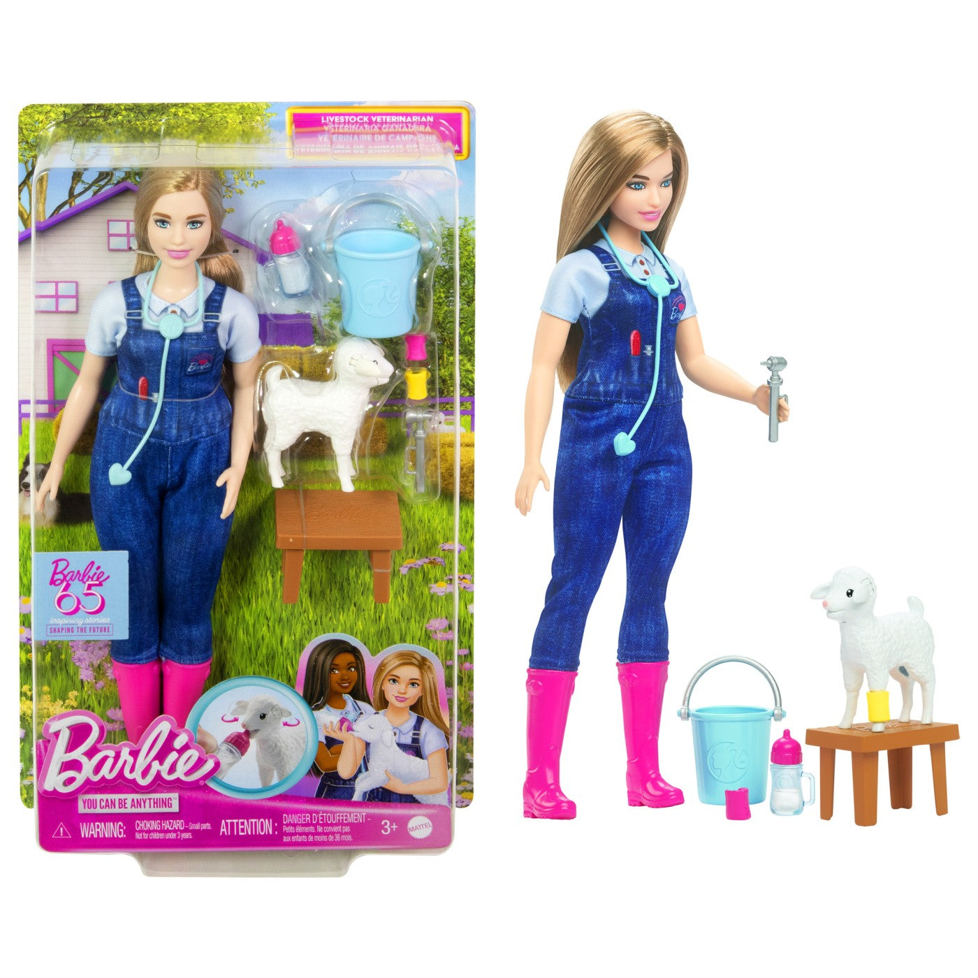 BARBIE PAPUSA BARBIE YOU CAN BE MEDIC VETERINAR Mattel - Imagine 8 [ps:16261932-ed45-481e-bdf4-5877bfa56e54]