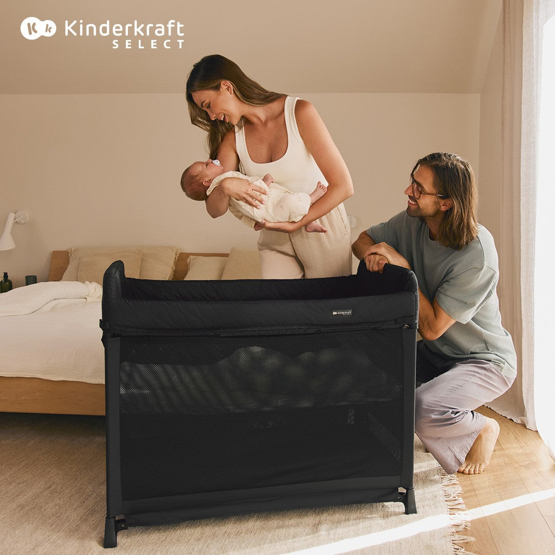 PATUT DE CALATORIE KINDERKRAFT MOON DREAM, BLACK - Negru