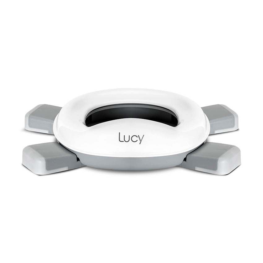 Olita pliabila de voiaj 2in1, Lucy, cu functie reductor WC, include geanta de transport si 20 saci de unica folosinta, Grey - Imagine 5 [ps:7666d04b-2bb6-4db5-996f-ab61b0ad706f]