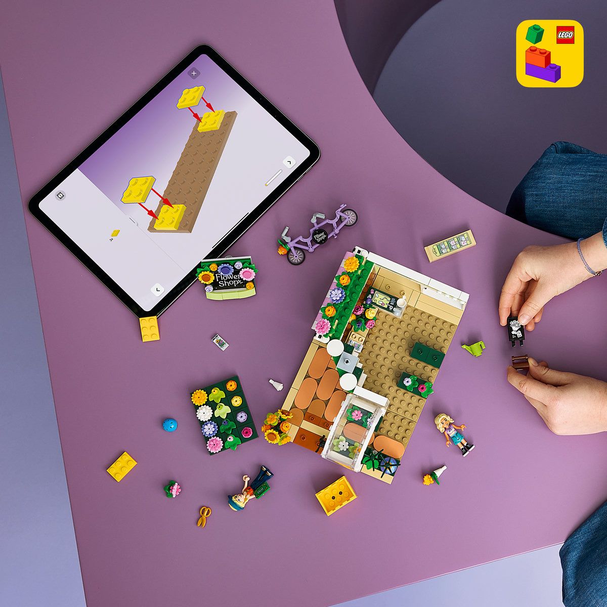 LEGO Friends Florărie Creativă 42693 - Set de Construcție - Default Title (5) [ps:08e77918-d07b-446c-848f-ddba757d2617]