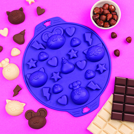 Forma din silicon pentru ciocolata, Chefclub kids [ps:360438c7-4879-418f-8203-093d26503cc7]