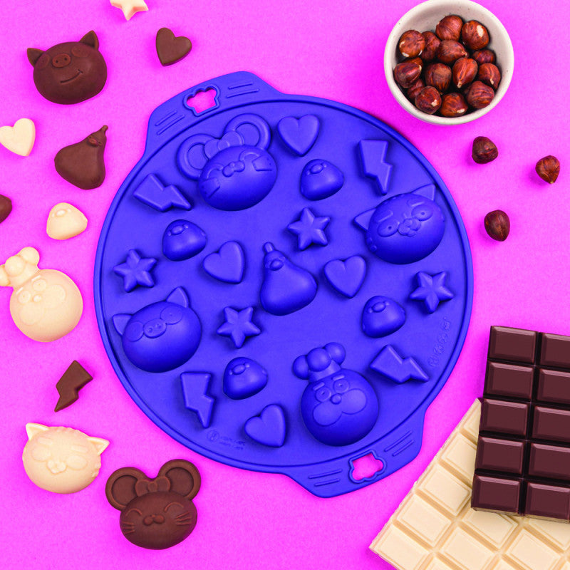 Forma din silicon pentru ciocolata, Chefclub kids [ps:360438c7-4879-418f-8203-093d26503cc7]