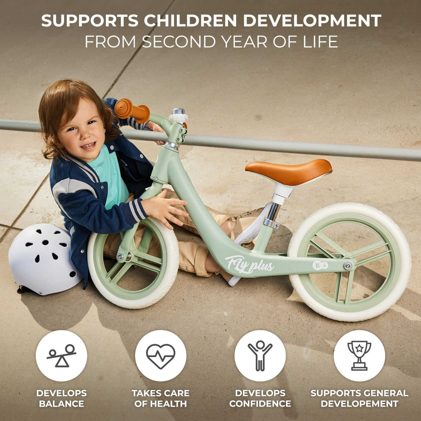BICICLETA DE ECHILIBRU KINDERKRAFT FLY PLUS, BABY BLUE - Imagine 11 [ps:154107ff-e020-460b-8d7a-7f5cc45295ac]