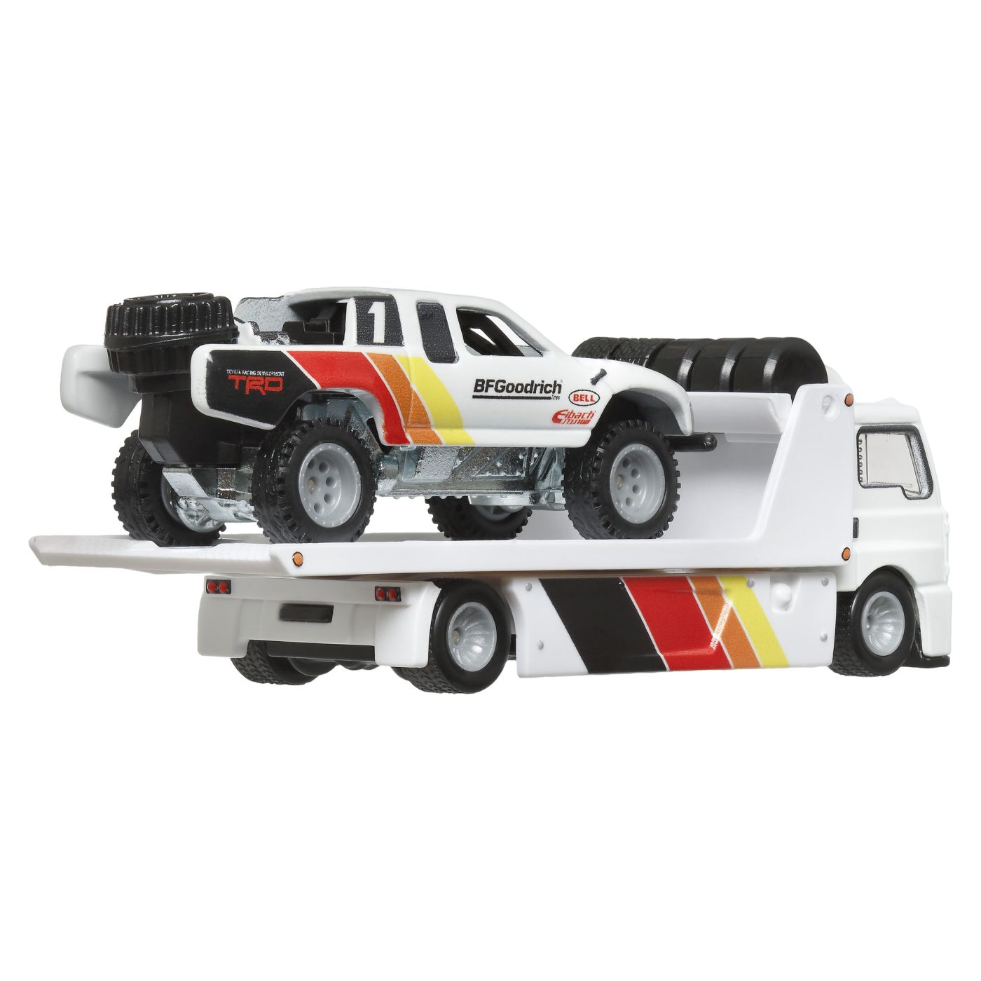 HOT WHEELS TRANSPORTATOR FLEET STREET CU MASINUTA TOYOTA - Imagine 4 [ps:a7c9cbe4-5ab2-444b-975d-db2daa32bc93]