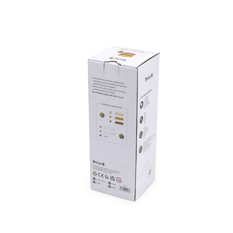 Joc Jenga in culori calde, PolarB Viga [ps:f9fcad40-7d75-43f9-ac3b-edcf1579d82c]