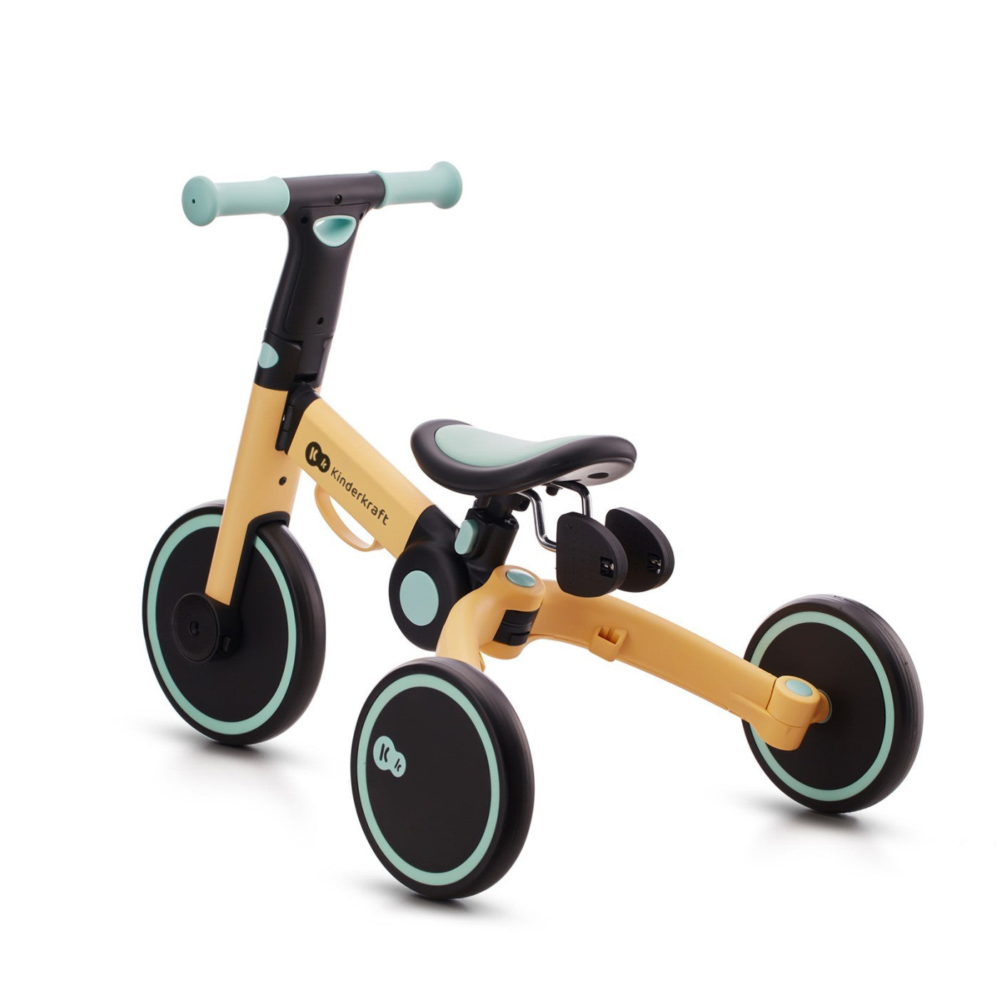 BICICLETA DE ECHILIBRU / TRICICLETA KINDERKRAFT 4TRIKE, - Roz [ps:acd431f5-e443-4b6e-8552-2ece5c761d30]