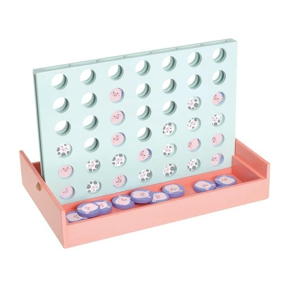 Joc din lemn 4 pe rand, Orange Tree Toys - Imagine 3 [ps:c8305143-5d76-4211-9156-4172b6e4a837]