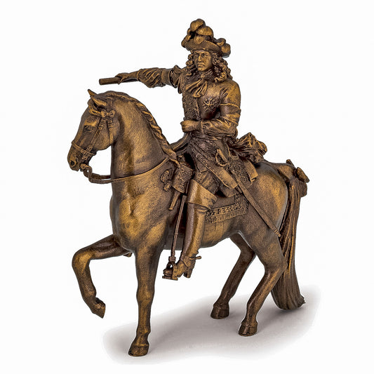 PAPO FIGURINA LUDOVIC AL XIV-LEA PE CAL [ps:f2e89bfb-1174-4a49-86b2-2233cd6246ab]
