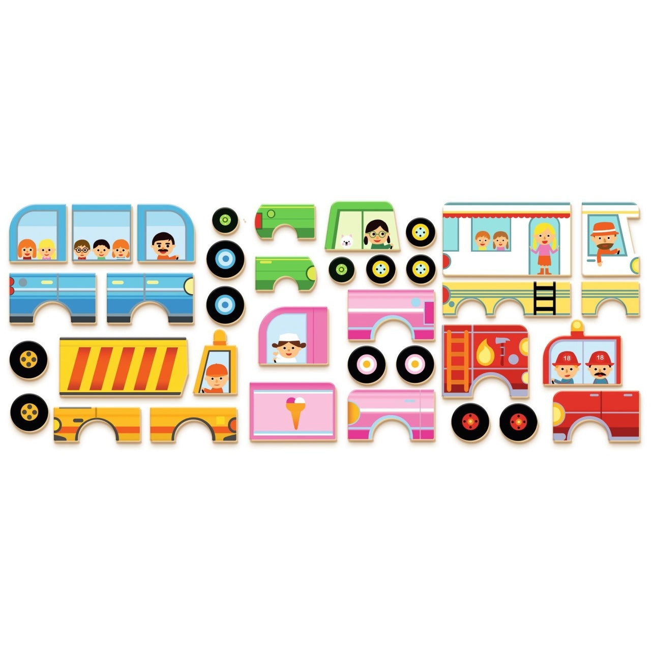 Joc magnetic cu Vehicule, Djeco - Imagine 2 [ps:9d72e9c2-9c57-4ee7-a64f-2c5ed85aba4e]