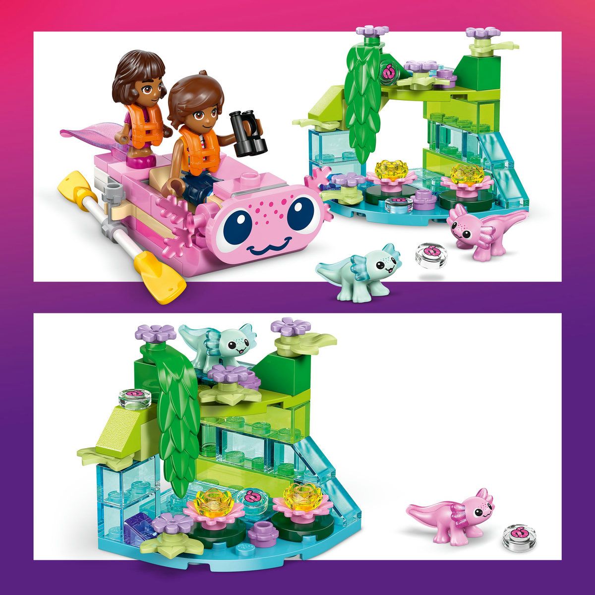 LEGO FRIENDS BARCA AXOLOTL PENTRU AVENTURI 42681 - Imagine 5