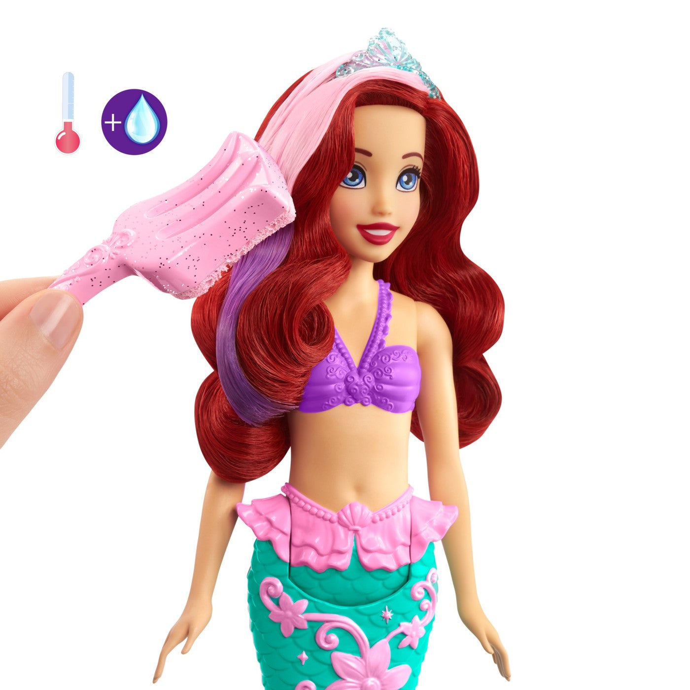 DISNEY PRINCESS PAPUSA ARIEL CU CULORI SCHIMBATOARE [ps:da0d8c1b-acaa-455c-a9fe-2355c9eddd00]