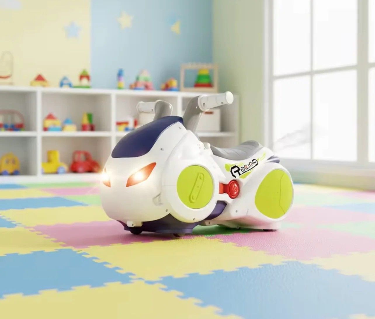 MOTOCICLETA INTERACTIVA Jucarii Bebe - Imagine 5