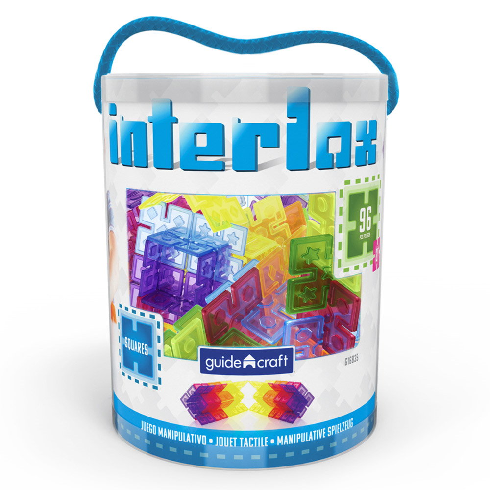 Interlox Guidecraft - Pătrate Interconectabile, 96 piese - Default Title (5) [ps:f8e39758-f04a-4e75-a16b-9b1f53780ed5]