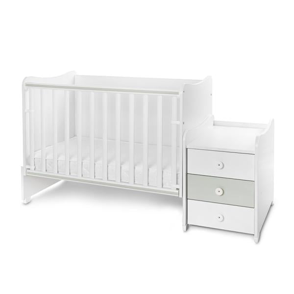 Mobilier Multifuncțional Lorelli Maxi Plus, Trio White Oak - White Milky Green (5) [ps:1d010d07-4fc2-4b0f-b566-5bf40ed6526a]