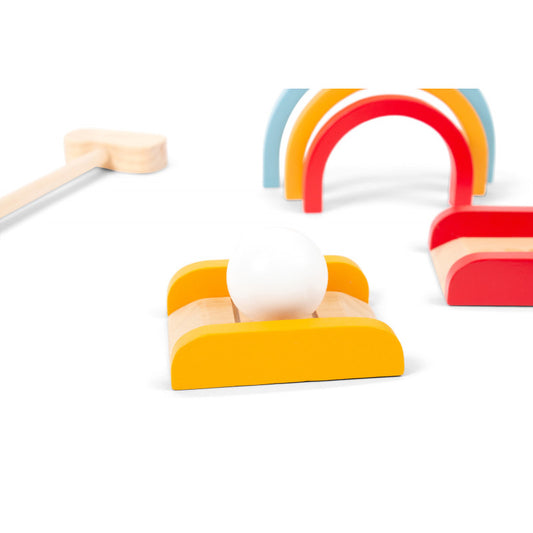 Set de golf din lemn, BS Toys [ps:4b35c744-7350-4a6d-8605-0445d7d53b95]