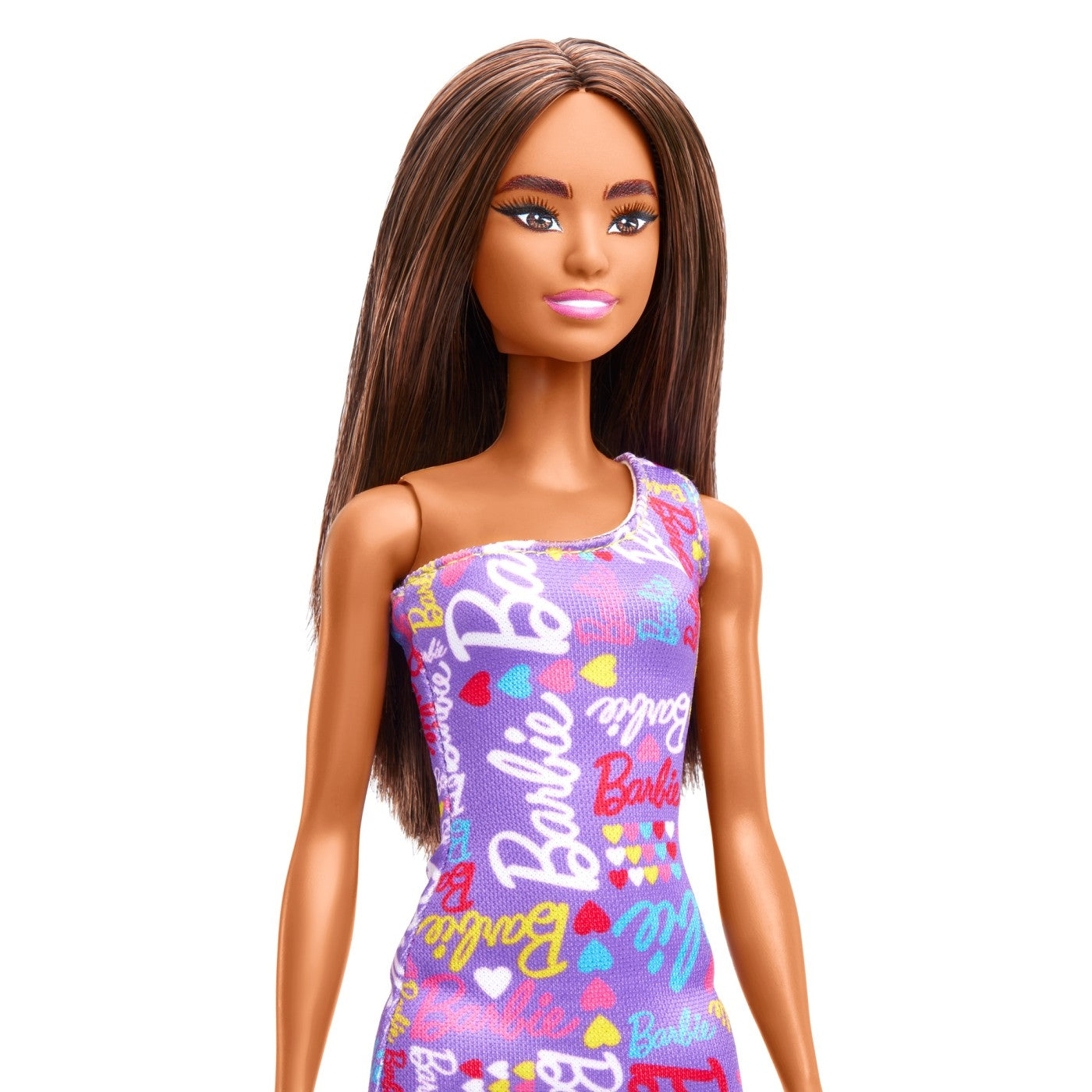 PAPUSA BARBIE SATENA CU COSTUM DE BAIE ALBASTRU Mattel - Mov