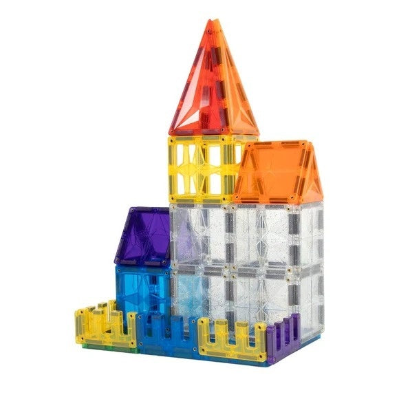 Set magnetic de construit 125 piese, Cleverclixx - Imagine 5 [ps:fdb82c61-d5ef-4226-99a0-653d0790a24e]
