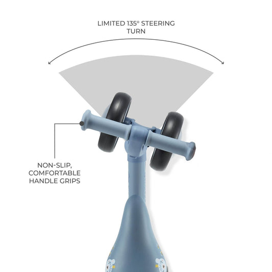 BICICLETA ECHILIBRU CUTIE FLASH, BLUE Kinderkraft - Imagine 5