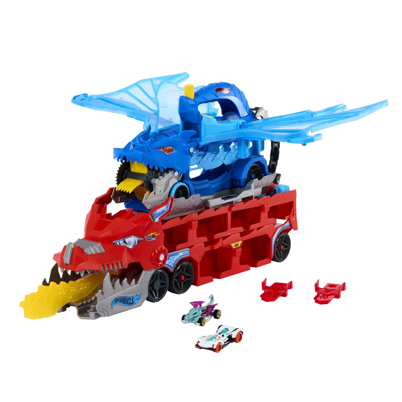 HOT WHEELS CITY TRANSPORTATOR SUPREM CU 2 DRAGONI Mattel - Imagine 3 [ps:5b2a7ffb-fd57-4e9f-97f8-8609e94f29fb]