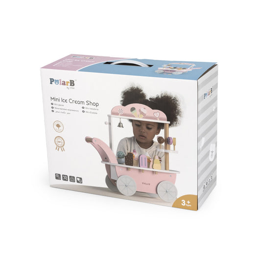 Mini toneta de inghetata din lemn, PolarB Viga [ps:be2f4302-1153-4fa4-b6bb-b76189881024]