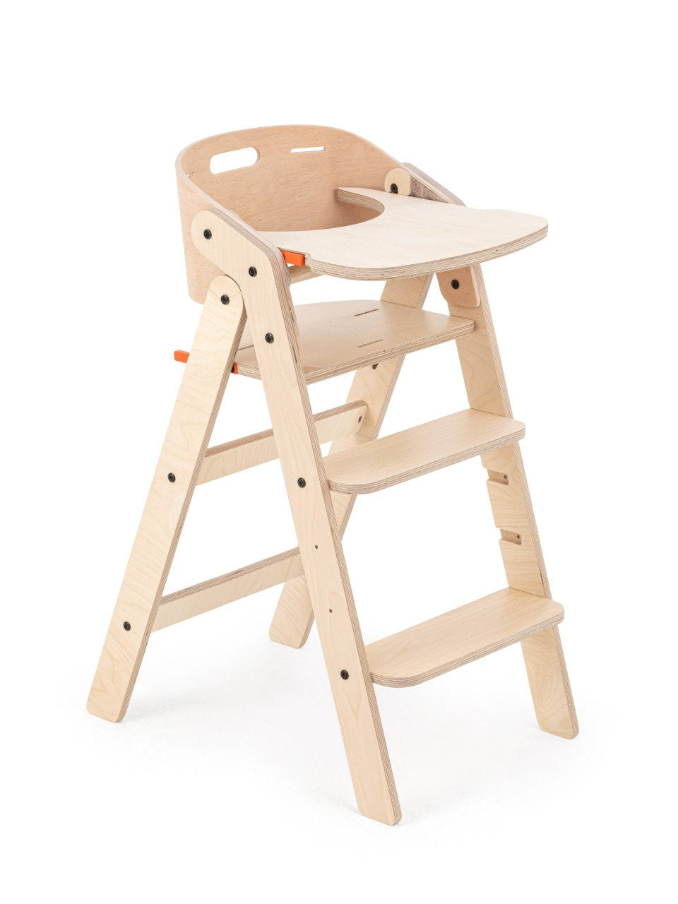 Scaun de masa pliabil din lemn MamaToyz, multifunctional - Imagine 5
