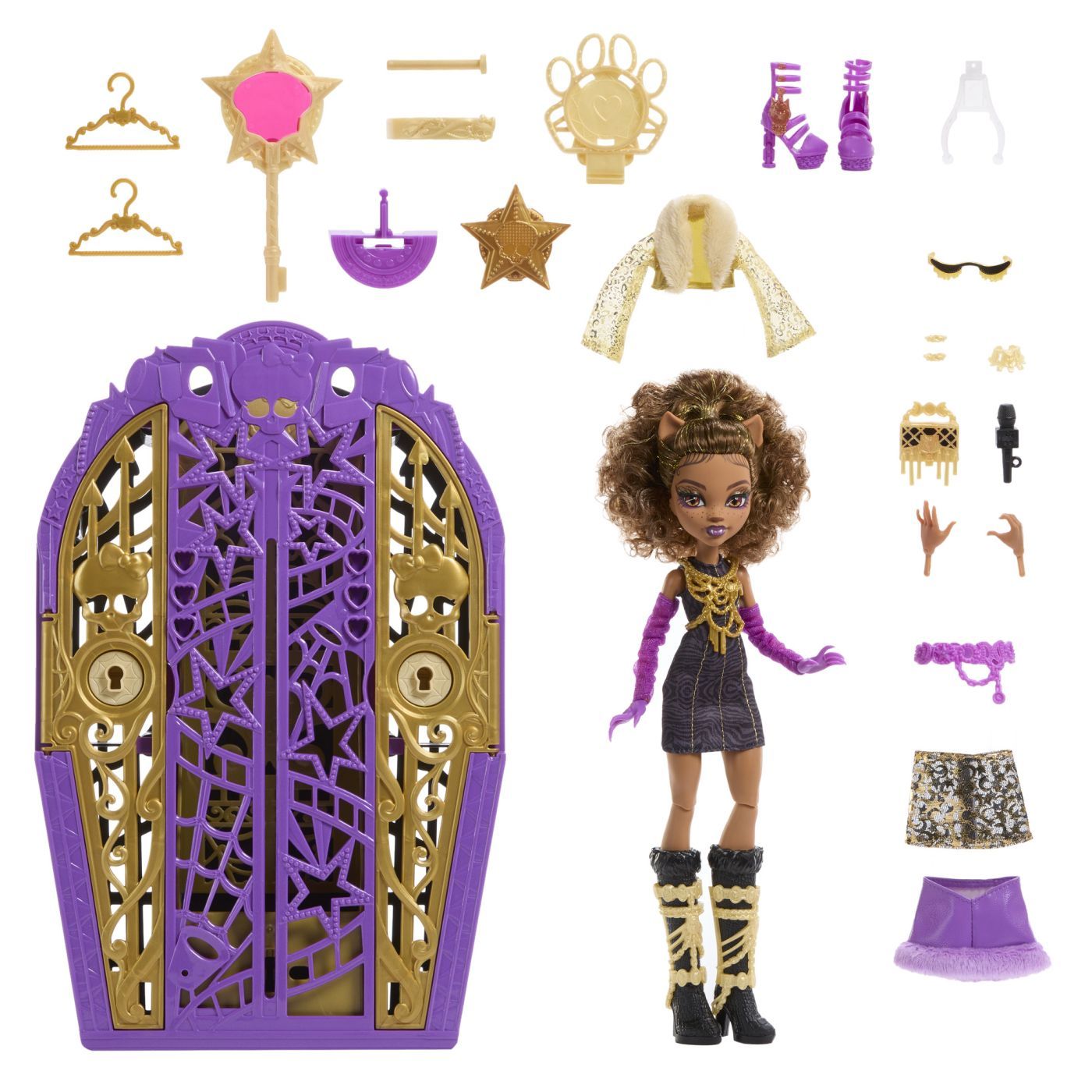 MONSTER HIGH PAPUSA CLAWDEEN WOLF CU DULAP REVELATOR SI - Imagine 2 [ps:827af982-d284-4901-982a-ca4d57cedad3]