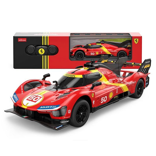 MASINA CU TELECOMANDA FERRARI 499P ROSU SCARA 1 LA 24 Rastar - Default Title (5) [ps:ddddda96-22d4-49d0-85bb-3f30ab815657]