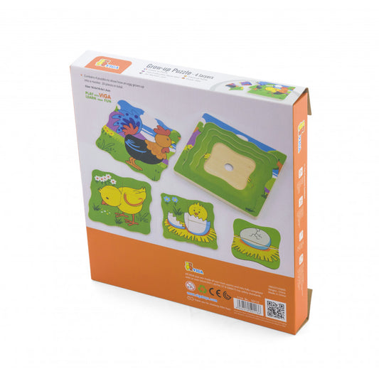 Puzzle in straturi Evolutie cocos, Viga [ps:893746b0-168f-49dd-aa4a-57a63937e99a]