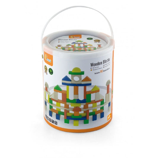 Cuburi de construit din lemn, colorate, 2.5 cm, 100 buc [ps:17d2cf72-887d-40b9-a47a-595765f9b584]