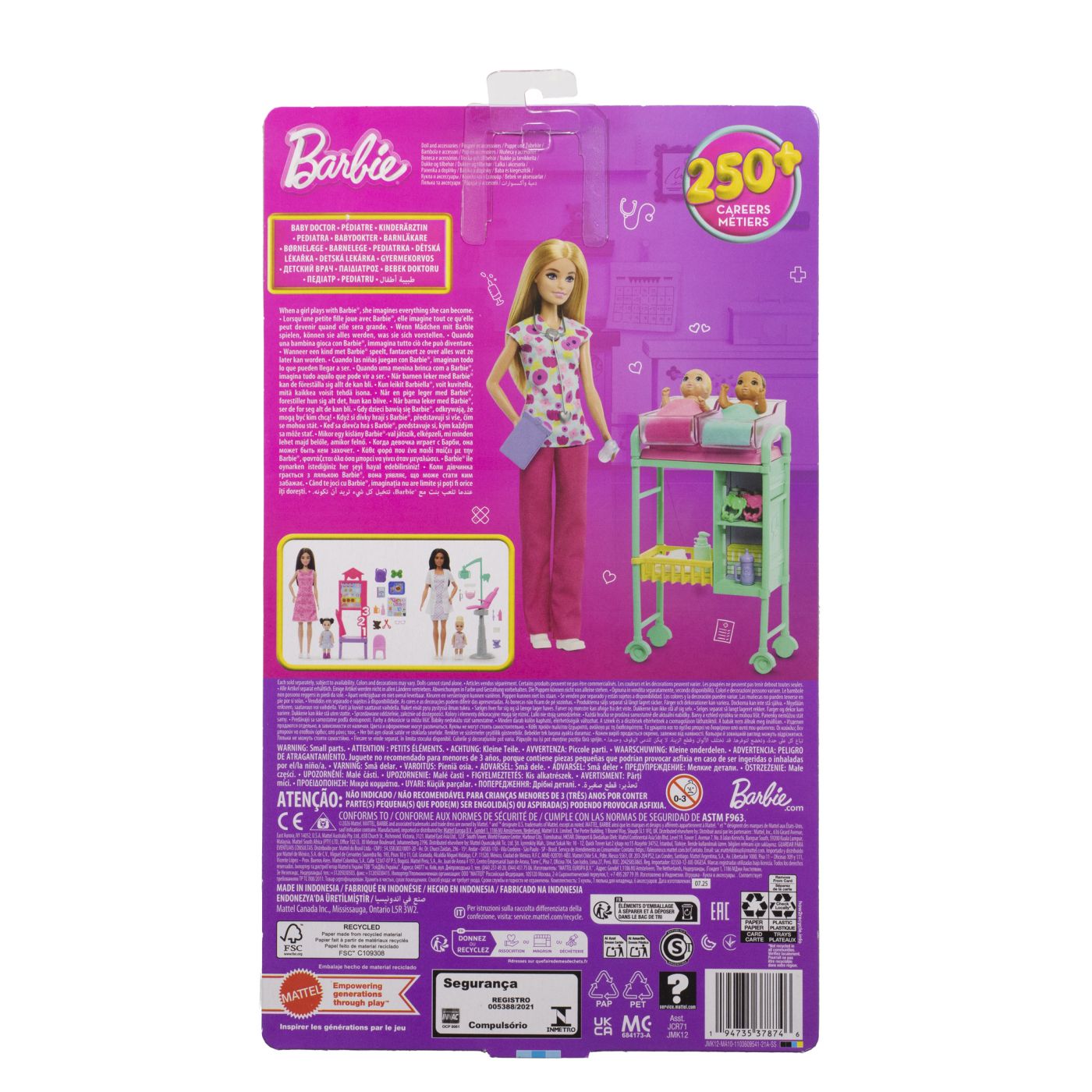 BARBIE YOU CAN BE ANYTHING PAPUSA DOCTOR PEDIATRU CU - Imagine 9 [ps:b5950747-ca47-426d-a6a7-dd1ea010adf4]