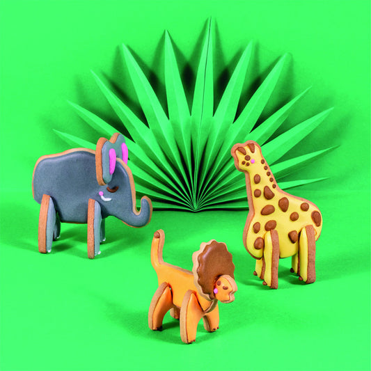 Set de forme de biscuiti Safari 3D, Chefclub kids [ps:c6c7b4a0-a269-4b1e-9c6d-3383ce1ecc99]