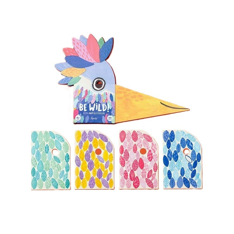 Set creativ DIY Masca pentru copii Pasare, Londji - Imagine 3 [ps:be62c4e8-bbb5-4c13-9b53-38c54e5c9731]