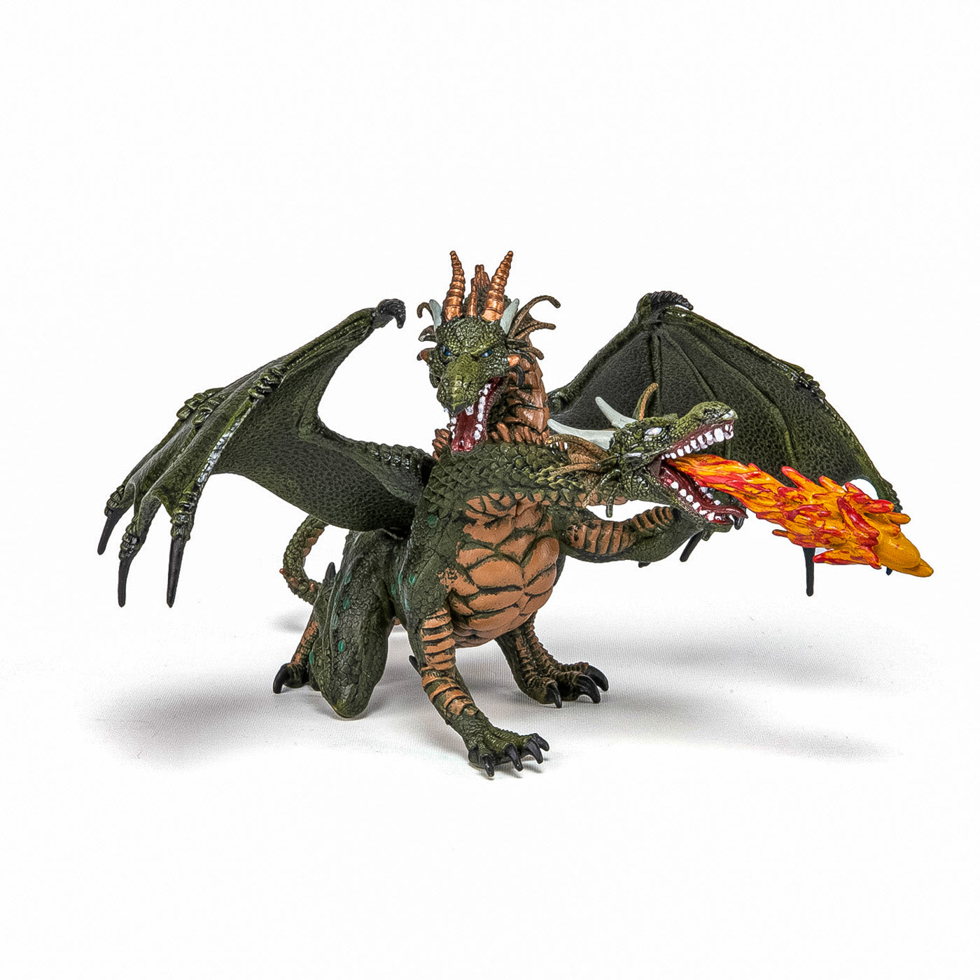 PAPO FIGURINA DRAGON ROSU CU FLACARA - Imagine 5