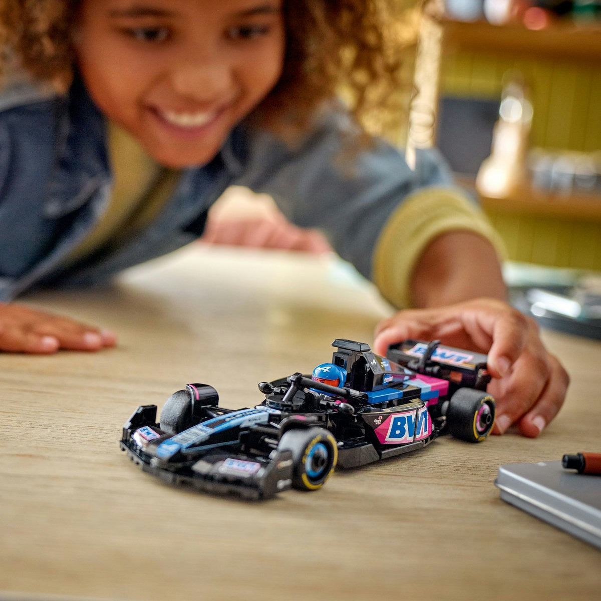 LEGO SPEED CHAMPIONS MASINA DE CURSE F1 BWT ALPINE 77248 - Imagine 5