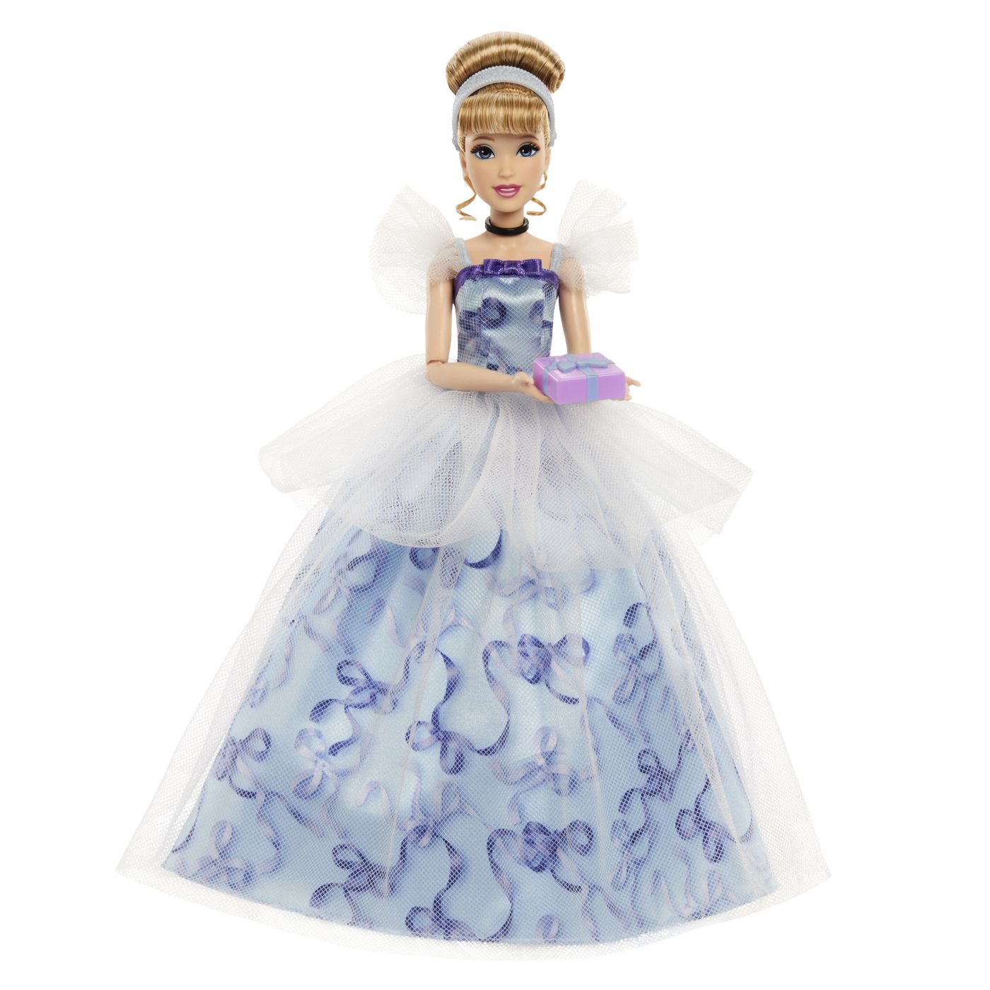 DISNEY PRINCESS PAPUSA CENUSAREASA 30CM ZI DE NASTERE Mattel - Imagine 6 [ps:65fc6715-558c-4a36-bd72-d060e131528d]